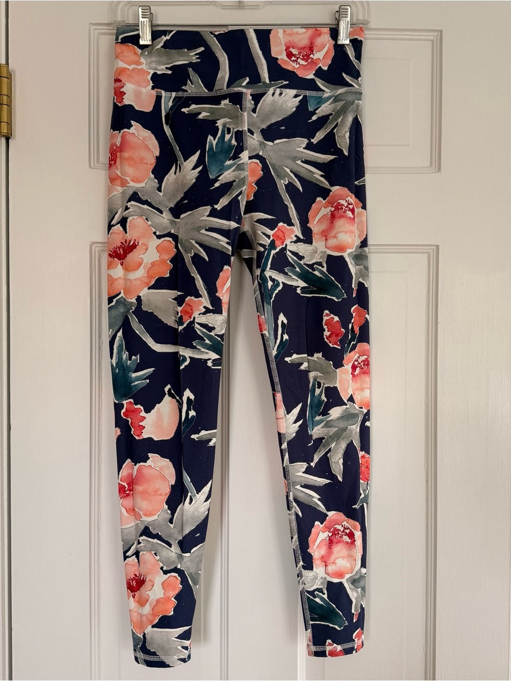 Threads 4 Thought Navy Floral Leggings